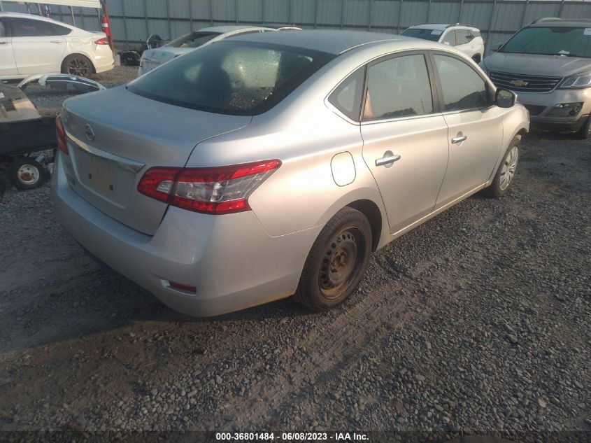 2015 NISSAN SENTRA S/SV/SR/SL - 3N1AB7AP5FY342323