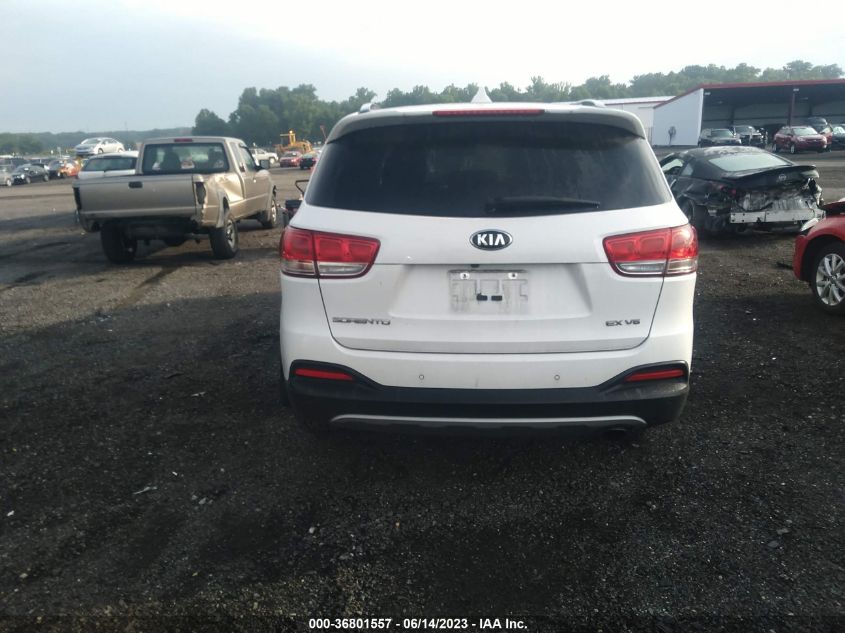 2017 KIA SORENTO EX V6 - 5XYPH4A5XHG296031