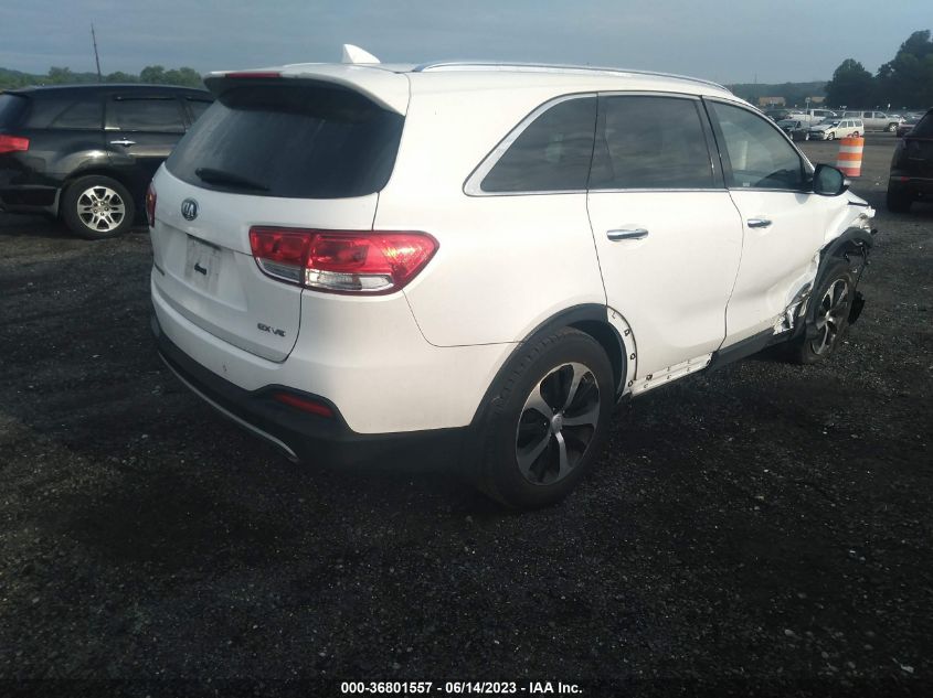 2017 KIA SORENTO EX V6 - 5XYPH4A5XHG296031