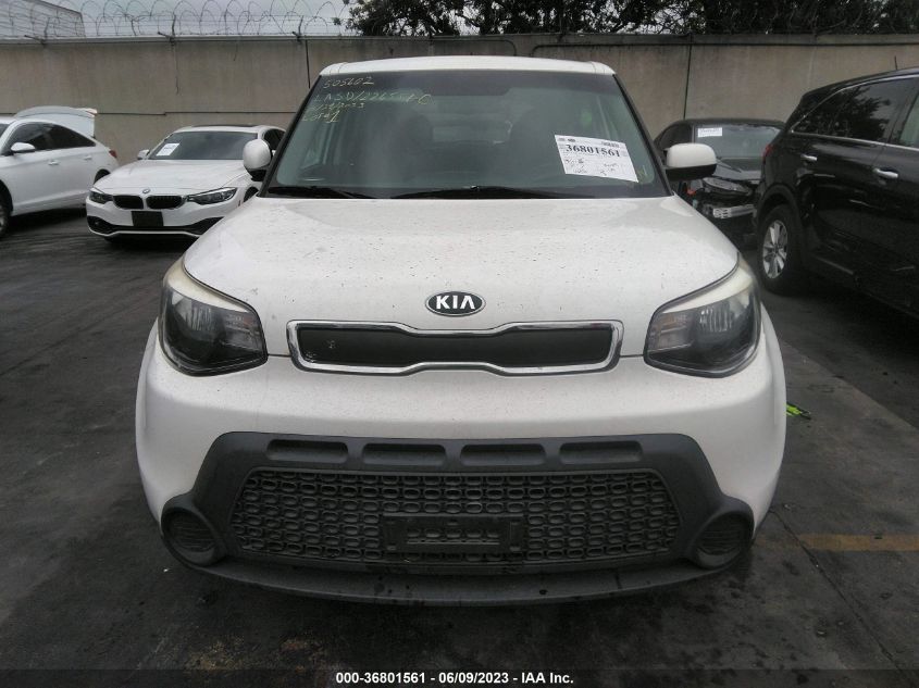 2016 KIA SOUL BASE - KNDJN2A27G7271088