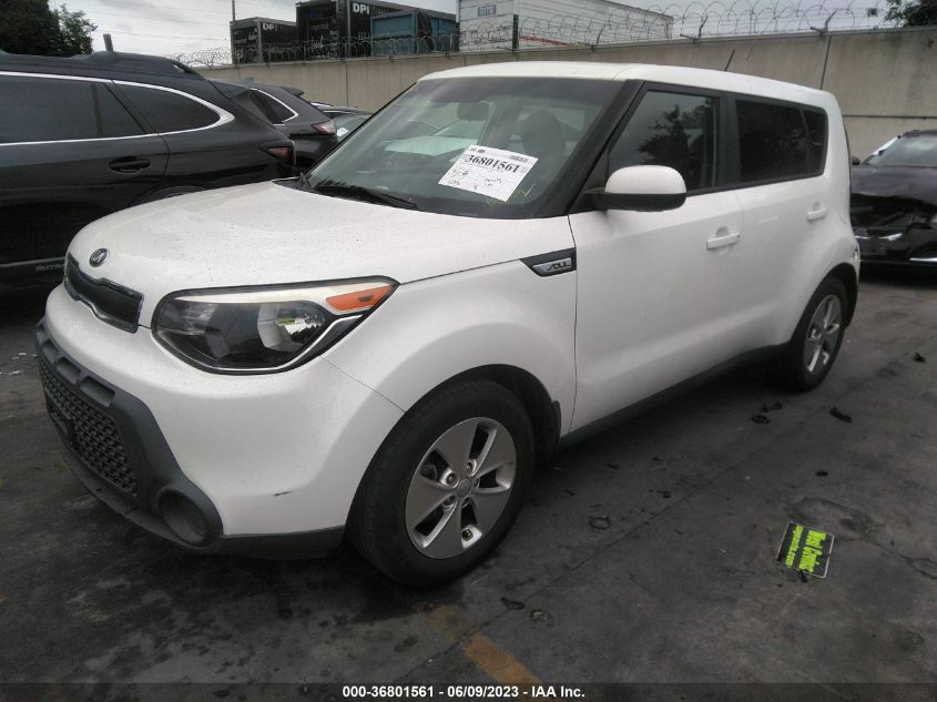 2016 KIA SOUL BASE - KNDJN2A27G7271088