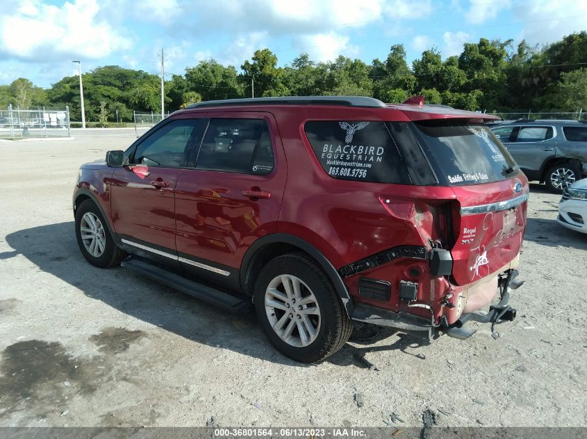 2017 FORD EXPLORER XLT - 1FM5K7DH9HGC83148