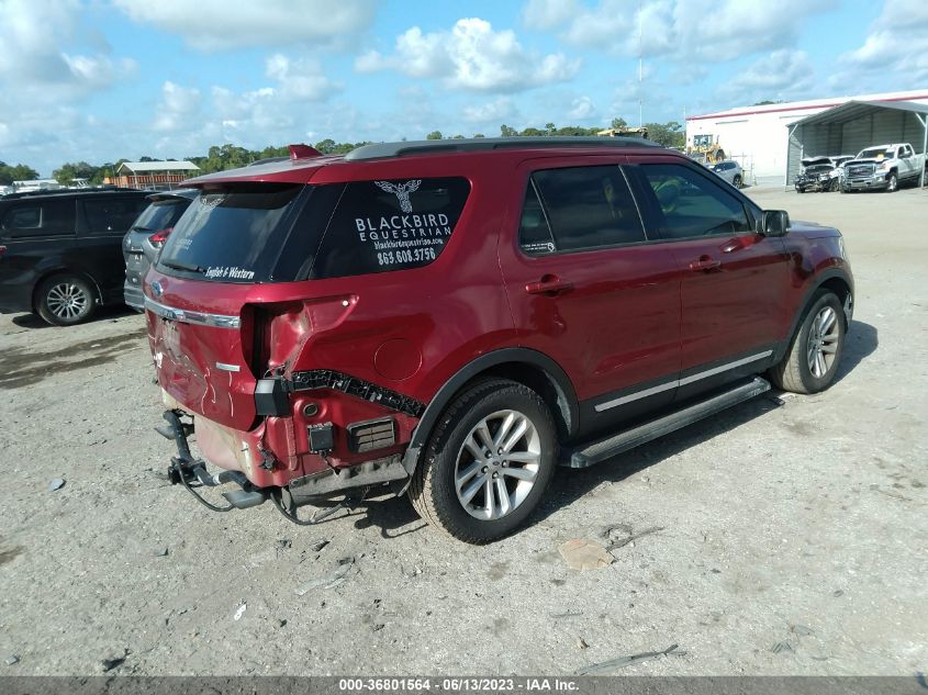 2017 FORD EXPLORER XLT - 1FM5K7DH9HGC83148