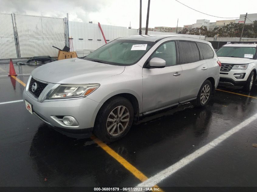 2014 NISSAN PATHFINDER S - 5N1AR2MN5EC719693
