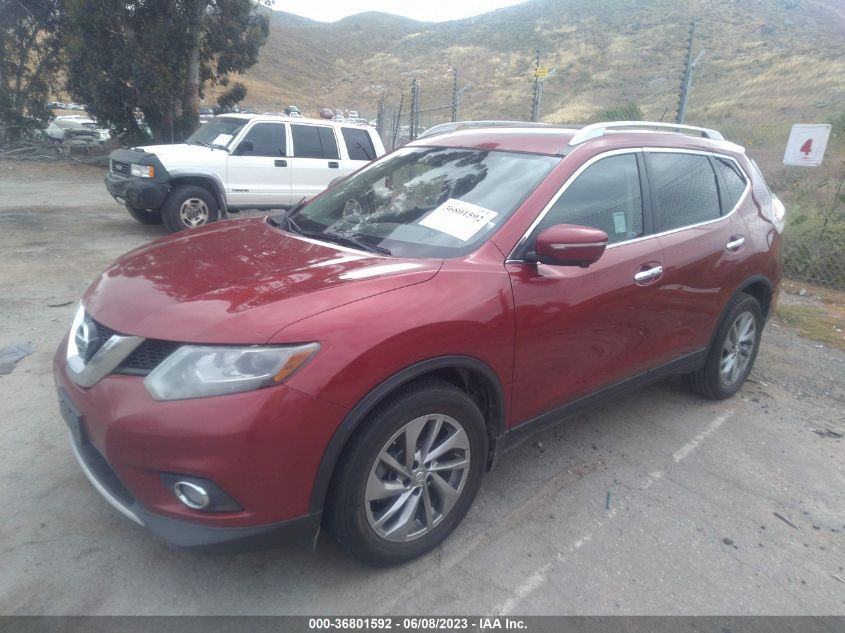 2015 NISSAN ROGUE SV/SL/S - 5N1AT2MT5FC809802