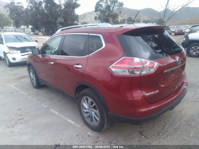 2015 NISSAN ROGUE SV/SL/S - 5N1AT2MT5FC809802