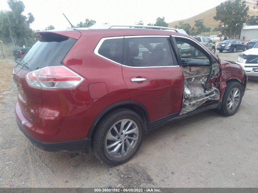 2015 NISSAN ROGUE SV/SL/S - 5N1AT2MT5FC809802