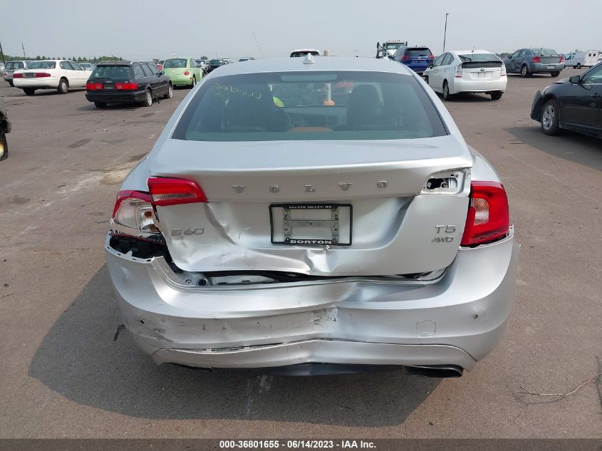2015 VOLVO S60 PREMIER - YV1612TK1F1356549