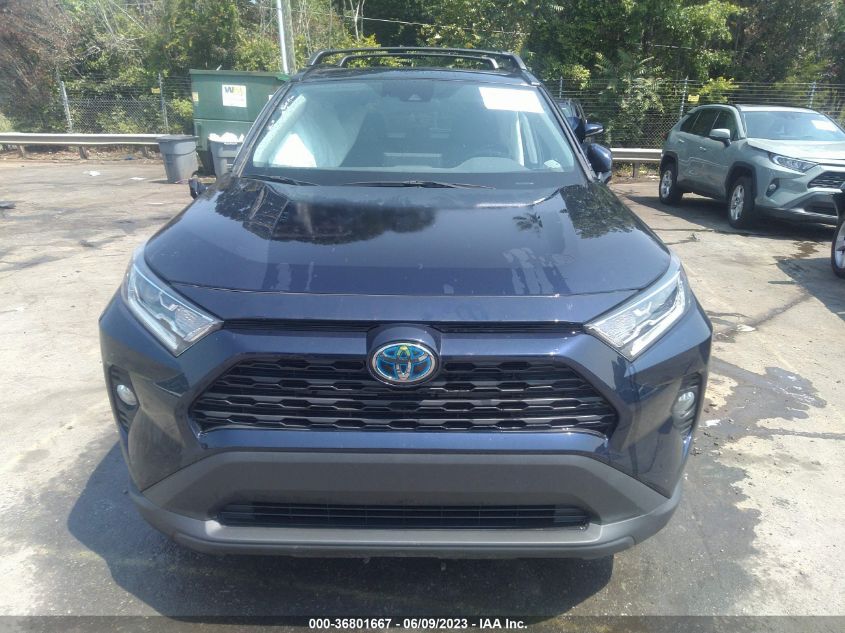 2021 TOYOTA RAV4 HYBRID XLE - 4T3RWRFV1MU036603