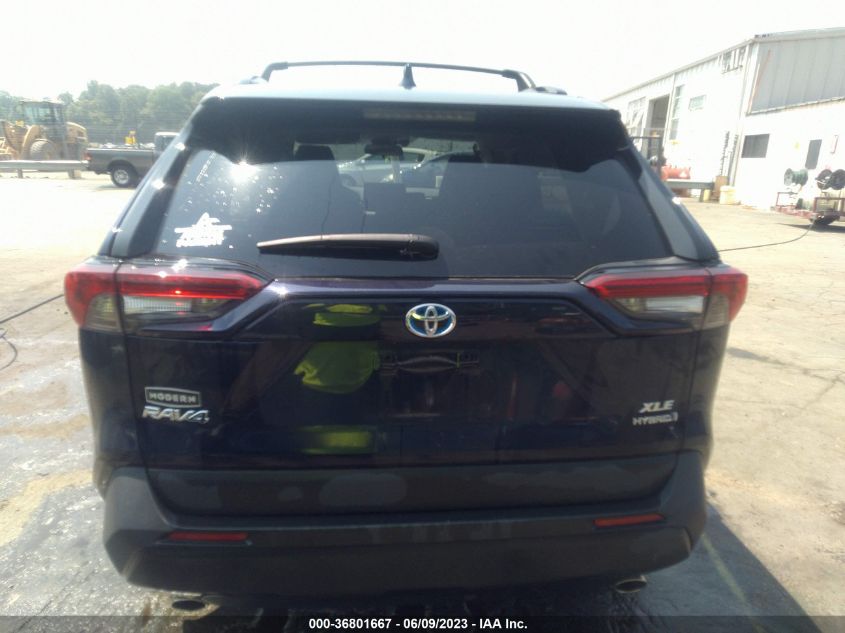 2021 TOYOTA RAV4 HYBRID XLE - 4T3RWRFV1MU036603