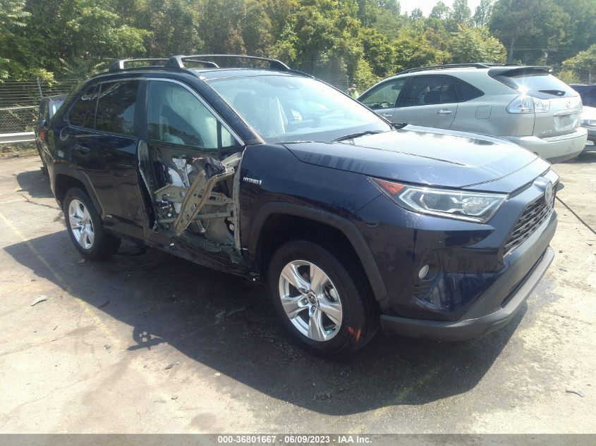 2021 TOYOTA RAV4 HYBRID XLE - 4T3RWRFV1MU036603
