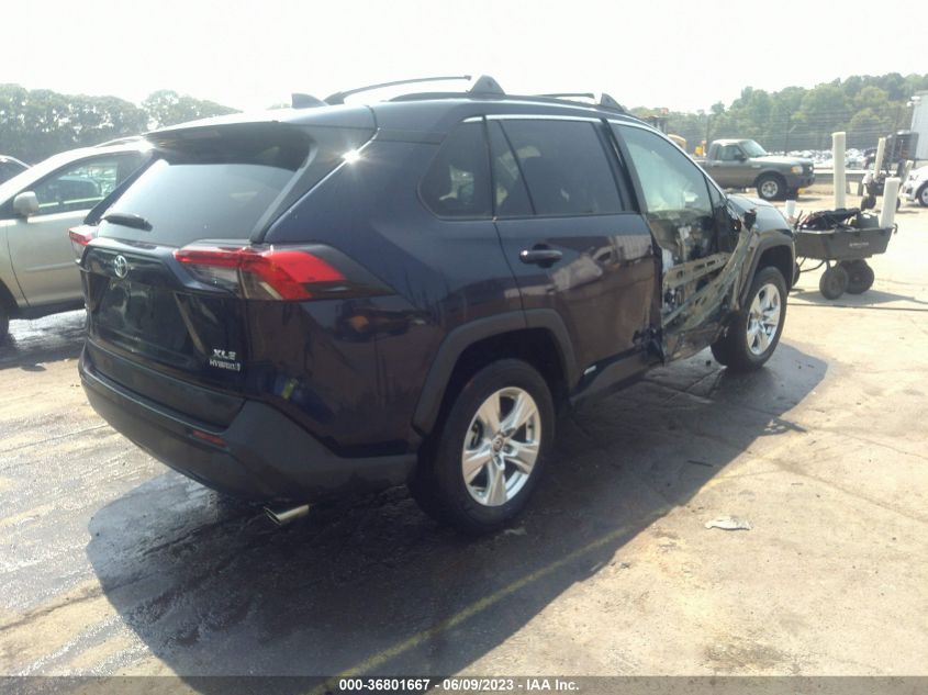 2021 TOYOTA RAV4 HYBRID XLE - 4T3RWRFV1MU036603