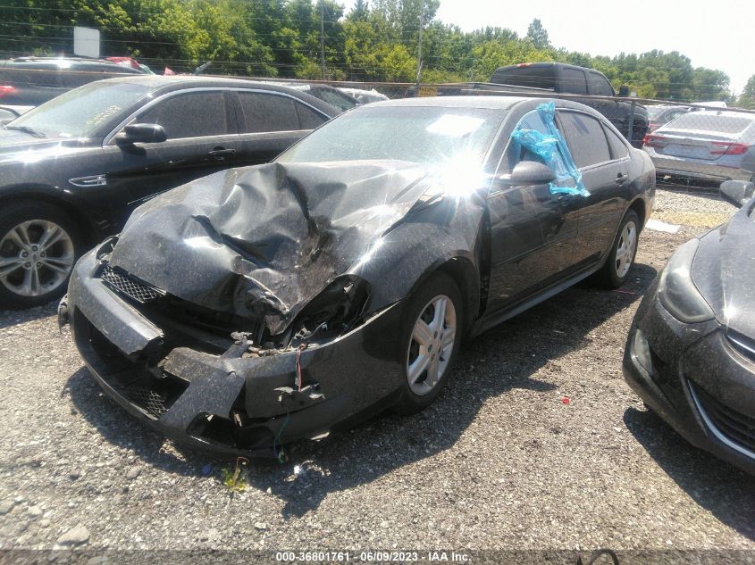 2016 CHEVROLET IMPALA LIMITED POLICE POLICE 2G1WD5E35G1142320