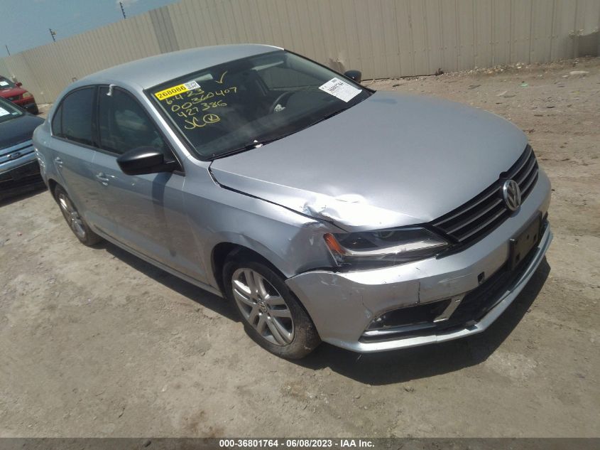 2015 VOLKSWAGEN JETTA SEDAN 2.0L S - 3VW2K7AJ3FM427386