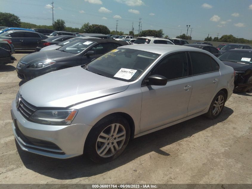 2015 VOLKSWAGEN JETTA SEDAN 2.0L S - 3VW2K7AJ3FM427386