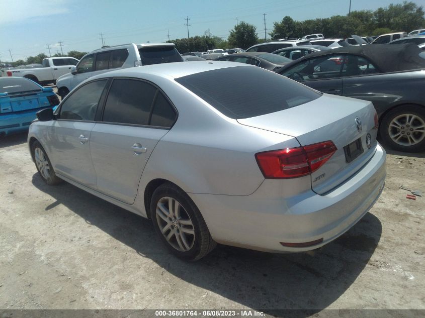 2015 VOLKSWAGEN JETTA SEDAN 2.0L S - 3VW2K7AJ3FM427386