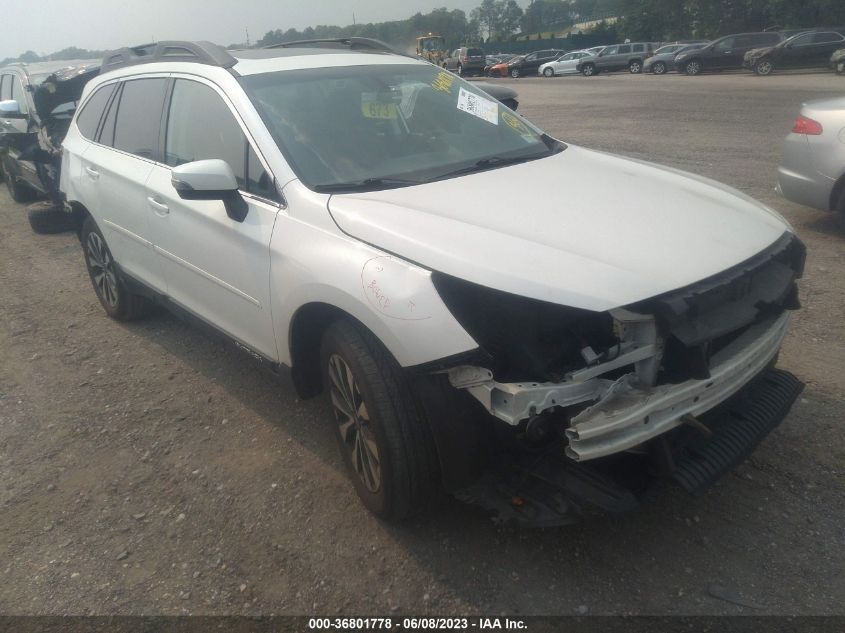 2017 SUBARU OUTBACK LIMITED - 4S4BSANC6H3348239