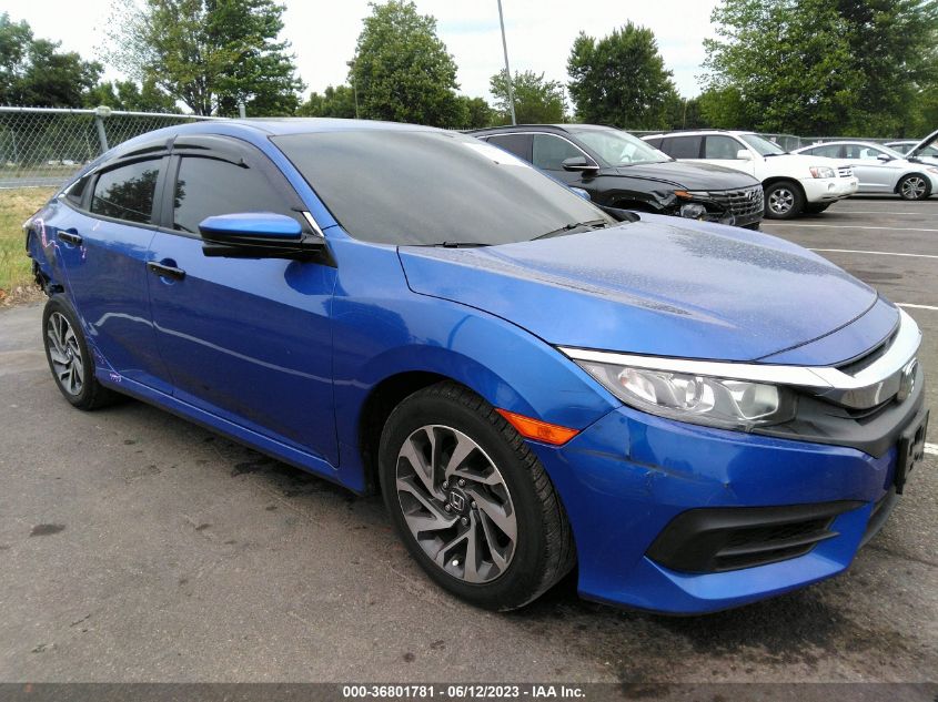 2017 HONDA CIVIC SEDAN EX - 2HGFC2F72HH564789