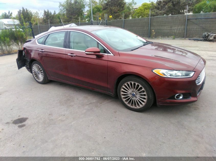 2016 FORD FUSION TITANIUM - 3FA6P0K91GR119354