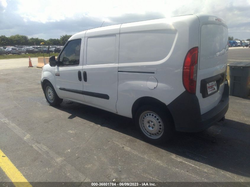 2015 RAM PROMASTER CITY CARGO VAN TRADESMAN ZFBERFAT1F6199155