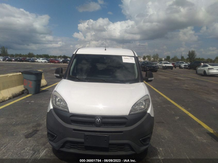 2015 RAM PROMASTER CITY CARGO VAN TRADESMAN ZFBERFAT1F6199155