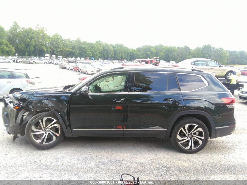 2021 VOLKSWAGEN ATLAS 3.6L V6 SEL PREMIUM - 1V2TR2CA3MC536625