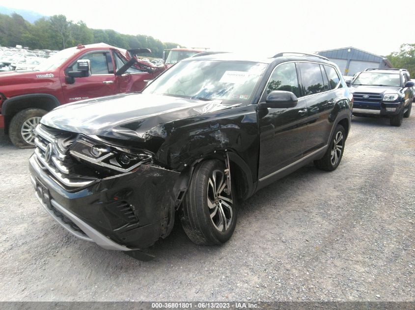 2021 VOLKSWAGEN ATLAS 3.6L V6 SEL PREMIUM - 1V2TR2CA3MC536625