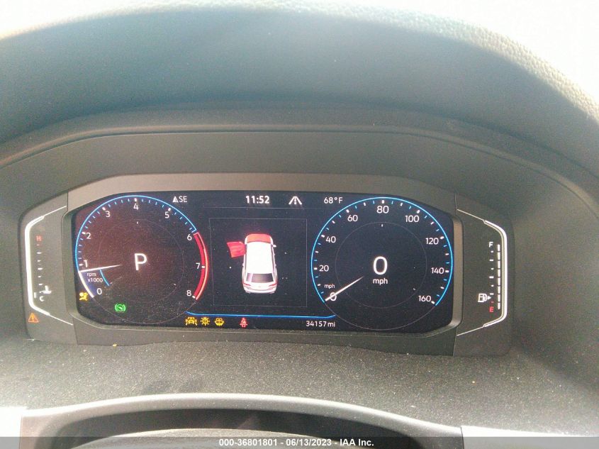 2021 VOLKSWAGEN ATLAS 3.6L V6 SEL PREMIUM - 1V2TR2CA3MC536625