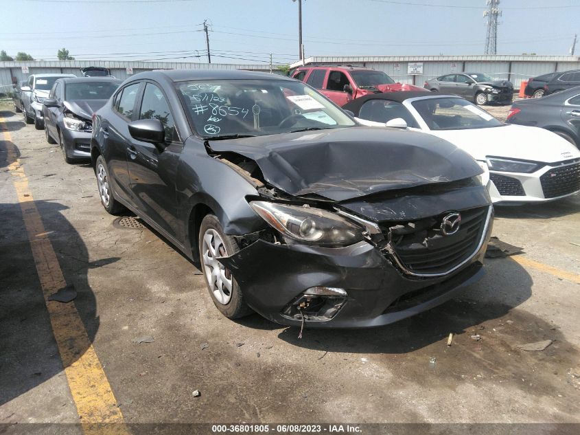 2014 MAZDA MAZDA3 I SPORT - JM1BM1U79E1198654