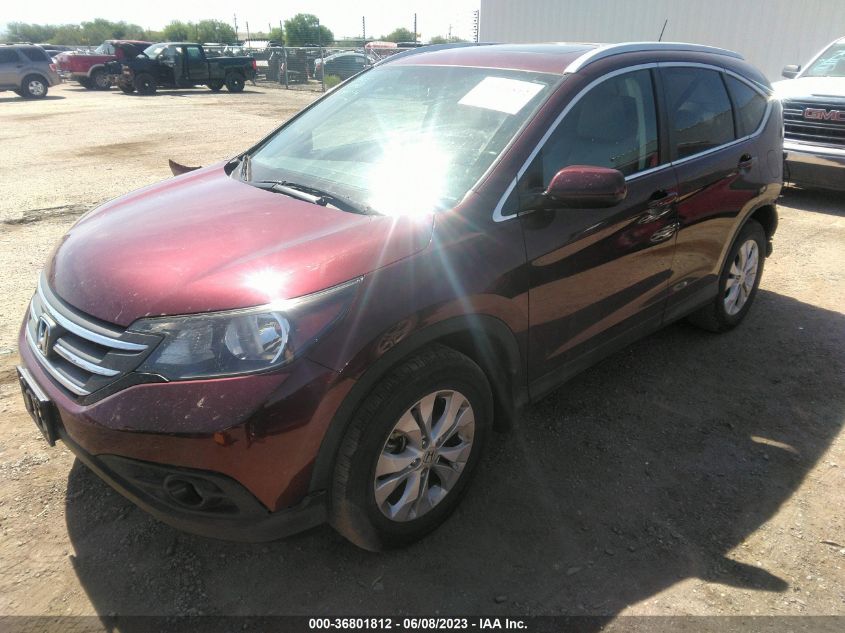 2013 HONDA CR-V EX-L - 5J6RM4H75DL078275