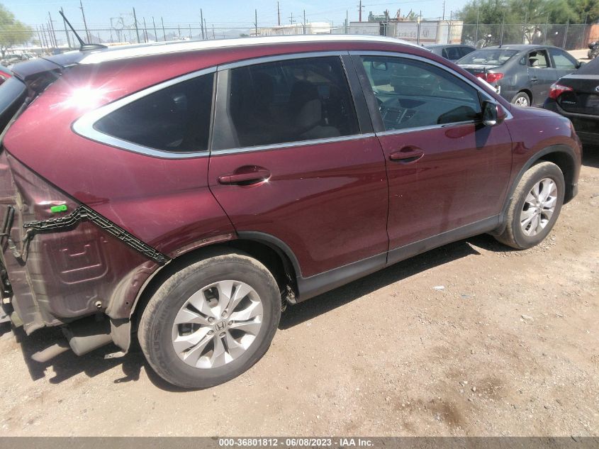 2013 HONDA CR-V EX-L - 5J6RM4H75DL078275