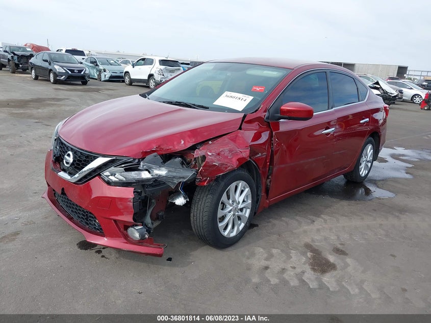 VIN 3N1AB7AP5KY299838 2019 NISSAN SENTRA SV