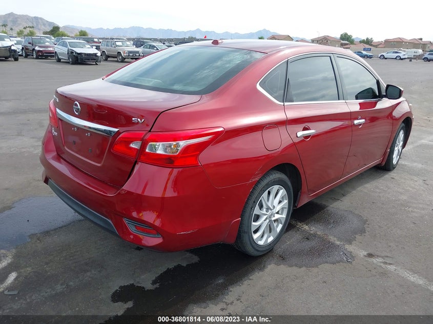 VIN 3N1AB7AP5KY299838 2019 NISSAN SENTRA SV