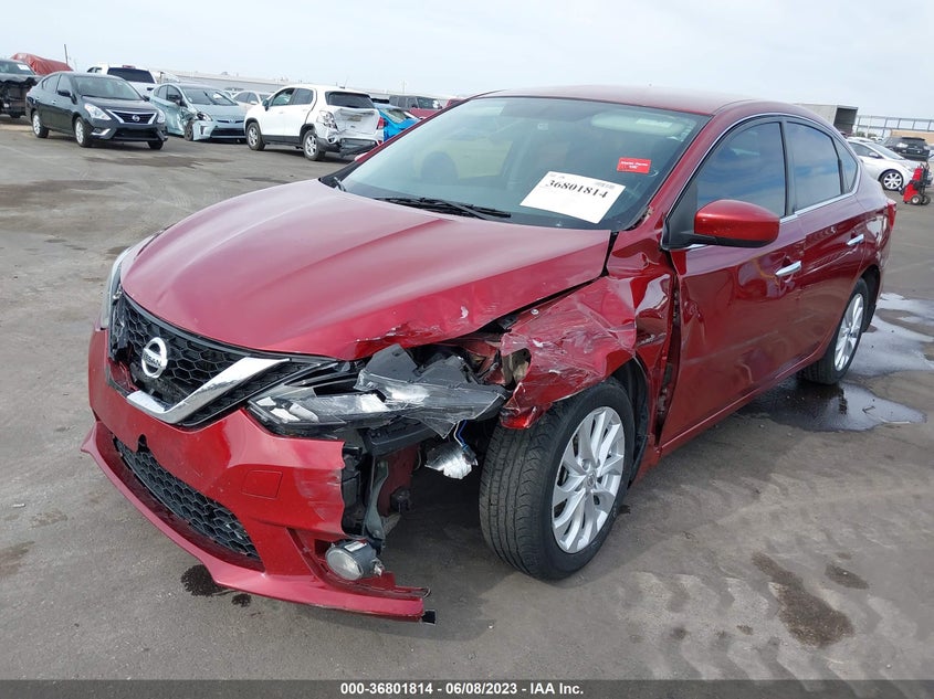 VIN 3N1AB7AP5KY299838 2019 NISSAN SENTRA SV