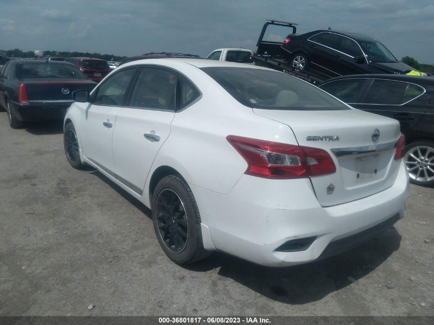 2016 NISSAN SENTRA S - 3N1AB7AP1GY327612