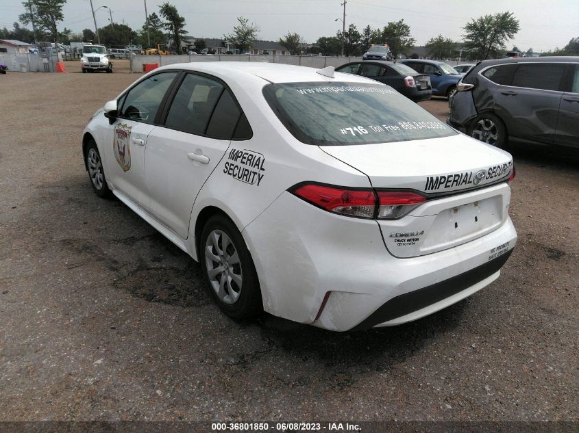 5YFEPMAE1MP234856 Toyota Corolla LE 3