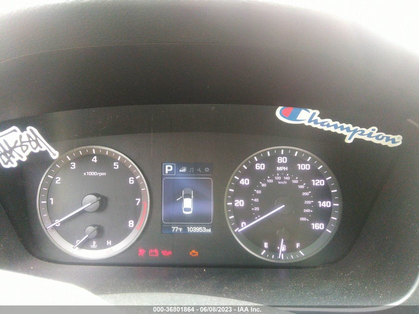 VIN 5NPE24AF9HH461903 2017 HYUNDAI SONATA SE