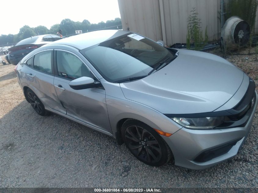 2019 HONDA CIVIC SEDAN SPORT - 2HGFC2F84KH572599