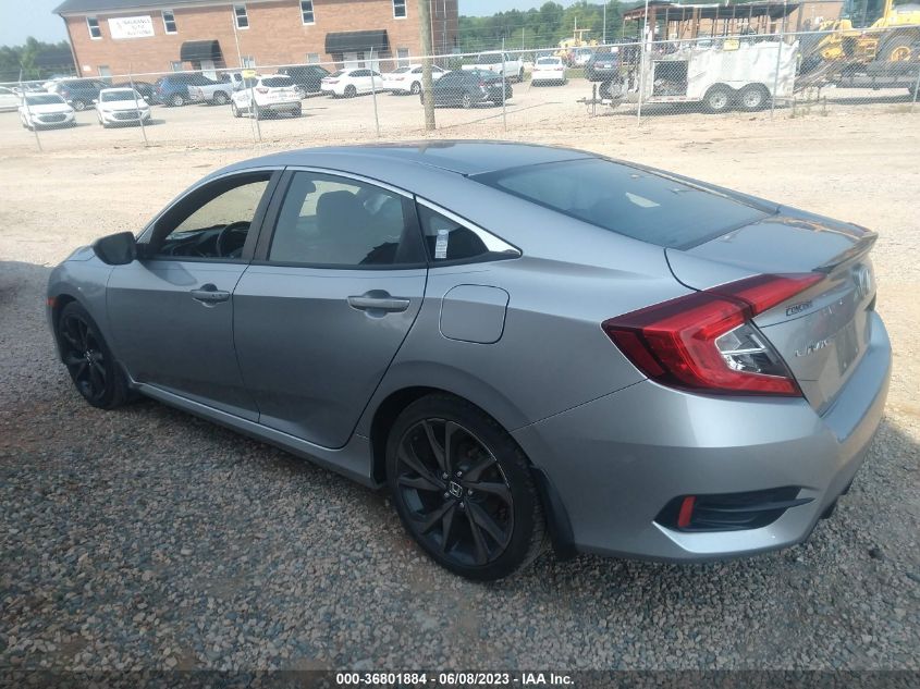 2019 HONDA CIVIC SEDAN SPORT - 2HGFC2F84KH572599