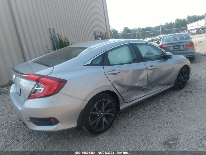 2019 HONDA CIVIC SEDAN SPORT - 2HGFC2F84KH572599