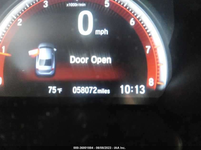 2019 HONDA CIVIC SEDAN SPORT - 2HGFC2F84KH572599