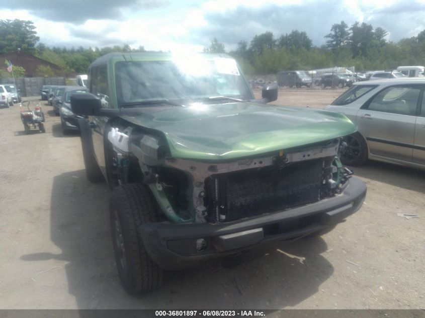 2022 FORD BRONCO BASE/BIG BEND - 1FMDE5BH2NLB73362