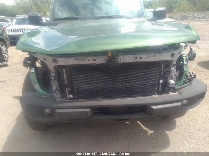 2022 FORD BRONCO BASE/BIG BEND - 1FMDE5BH2NLB73362