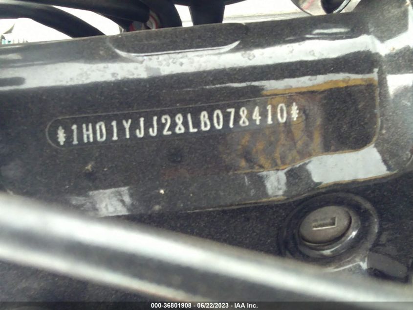 2020 HARLEY-DAVIDSON FXBB 1HD1YJJ28LB078410