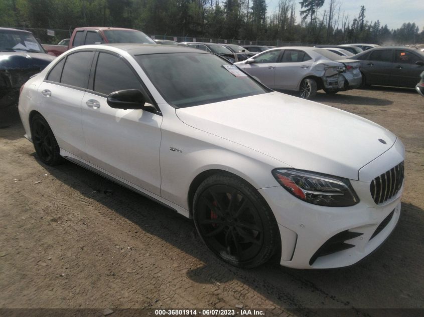 2021 MERCEDES-BENZ C-CLASS AMG C 43 - W1KWF6EB6MR615603