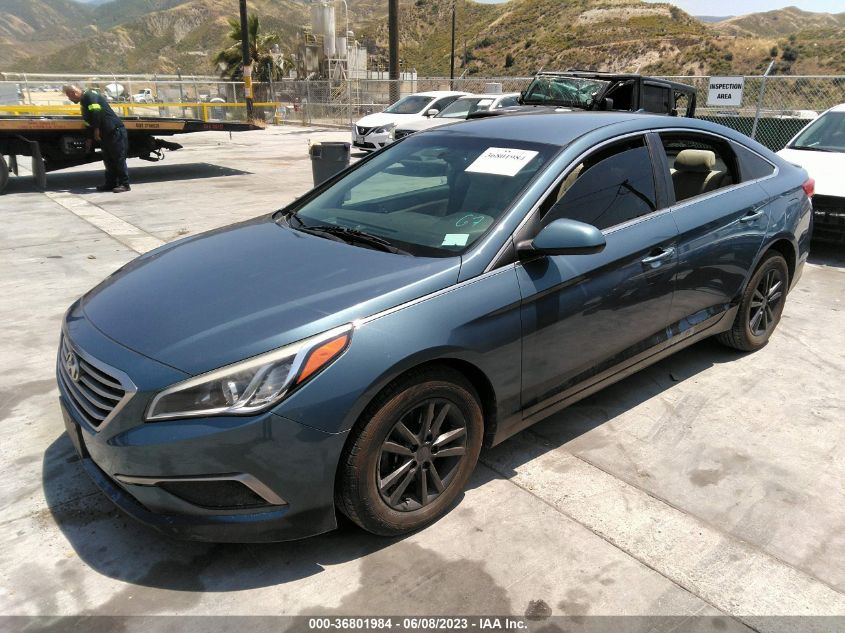 2016 HYUNDAI SONATA 2.4L SE - 5NPE24AF2GH272508