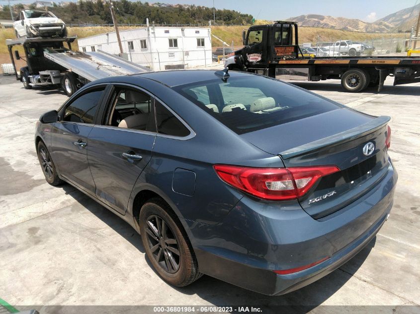 2016 HYUNDAI SONATA 2.4L SE - 5NPE24AF2GH272508