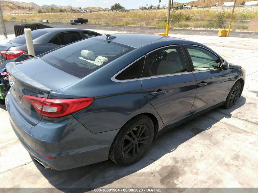 2016 HYUNDAI SONATA 2.4L SE - 5NPE24AF2GH272508