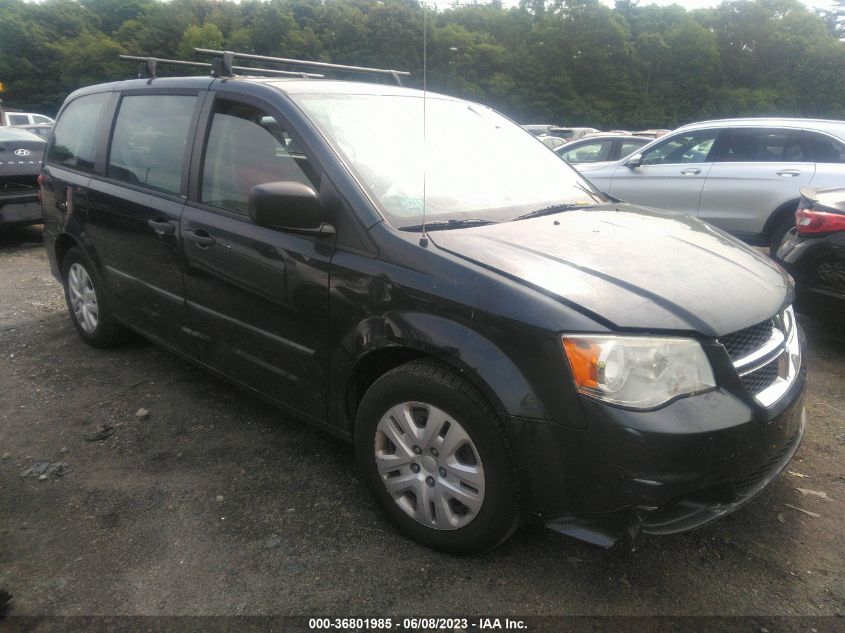 2014 DODGE GRAND CARAVAN SE - 2C4RDGBG7ER166088