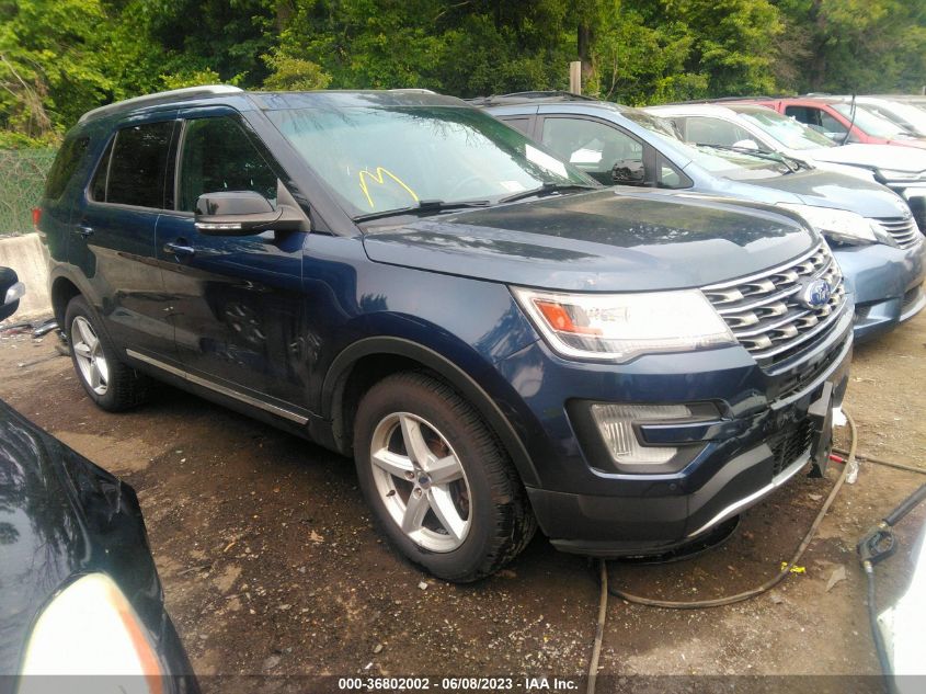 2017 FORD EXPLORER XLT - 1FM5K8DH5HGA73801